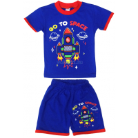 20-200420 "SPACE", костюм для мальчика, 1-4 года, синий 20-200420 "SPACE", костюм для мальчика, 1-4 года, синий